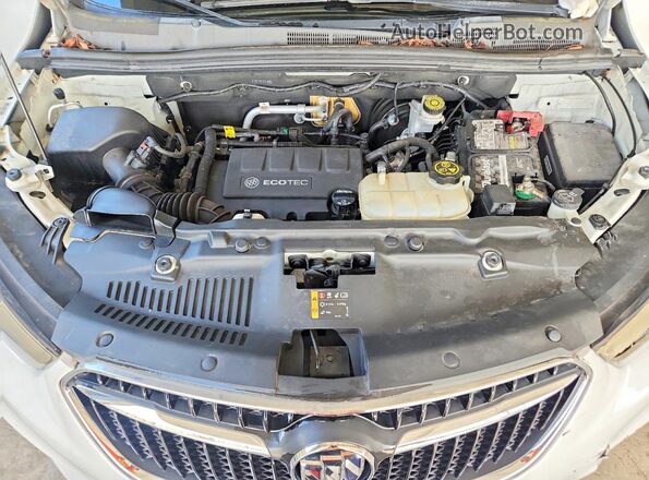 KL4CJDSB8HB062076 2017 BUICK ENCORE White Вид підкапотного простору