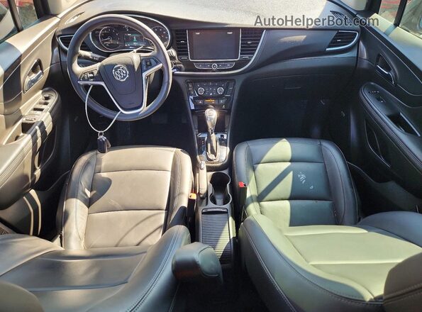 KL4CJDSB9HB163322 2017 BUICK ENCORE Black წინა პანელის ხედი