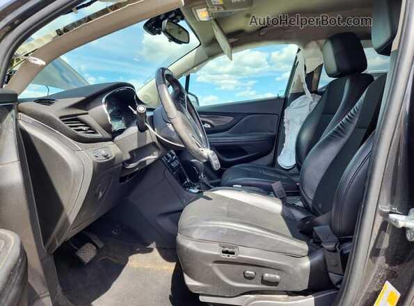 KL4CJESB0HB042037 2017 BUICK ENCORE Gray წინა სალონის ხედი