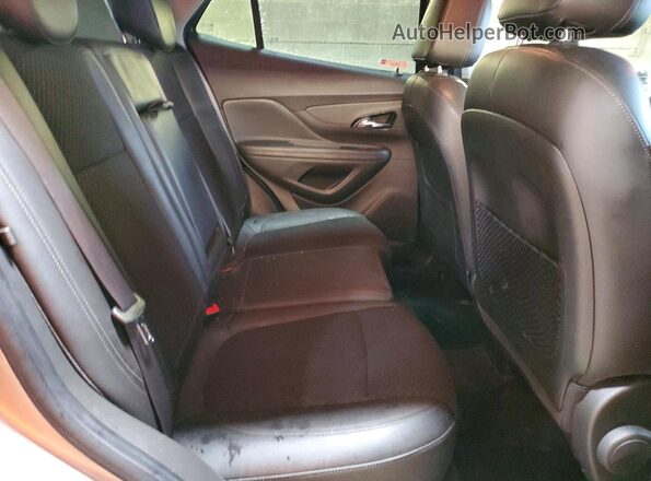KL4CJESB0JB563961 2018 BUICK ENCORE Gold Rear interior view