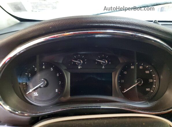 KL4CJESB0JB563961 2018 BUICK ENCORE Gold Instrument cluster view