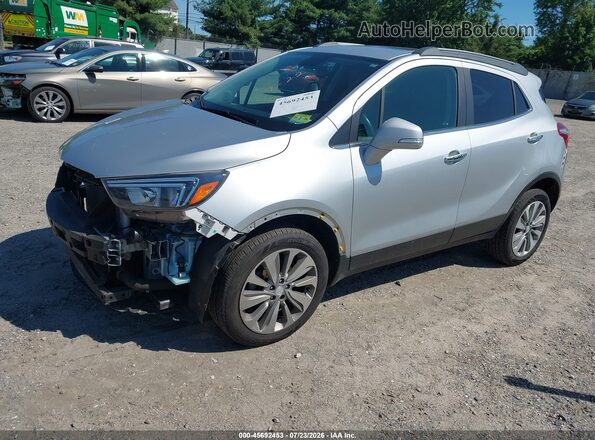 KL4CJESB0KB859970 2019 BUICK ENCORE Серебряный Передняя левая четверть