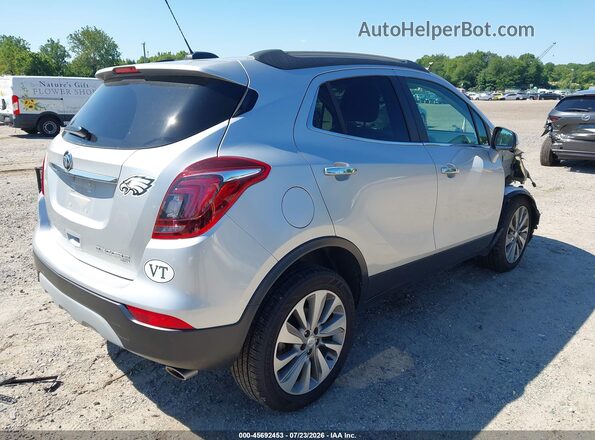 KL4CJESB0KB859970 2019 BUICK ENCORE Серебряный Задняя правая четверть