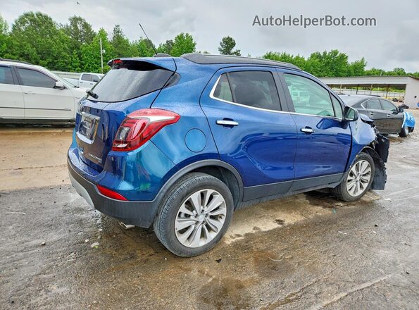 KL4CJESB0LB030401 2020 BUICK ENCORE Blue Trasero derecho