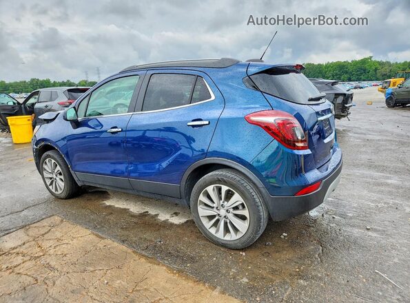 KL4CJESB0LB030401 2020 BUICK ENCORE Blue Trasero izquierdo