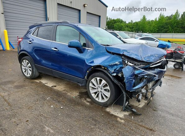 KL4CJESB0LB030401 2020 BUICK ENCORE Blue Delantero derecho