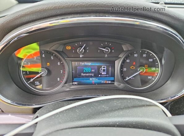 KL4CJESB0LB030401 2020 BUICK ENCORE Blue Vista del cuadro de instrumentos