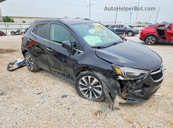 KL4CJESB0MB300521 2021 BUICK ENCORE Черный Передняя правая четверть