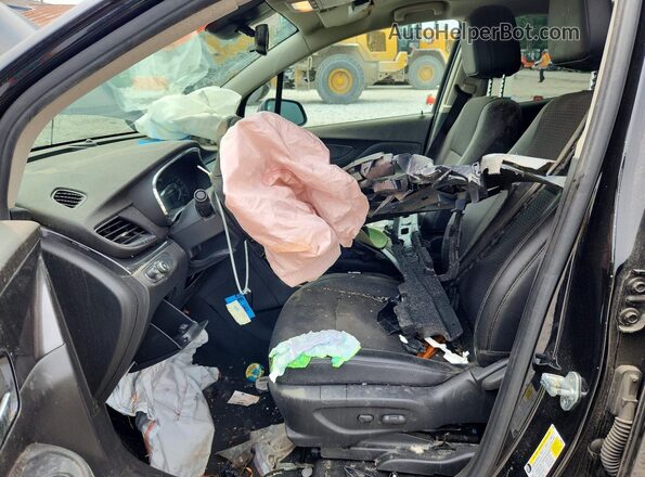 KL4CJESB0MB300521 2021 BUICK ENCORE Черный Вид салона спереди