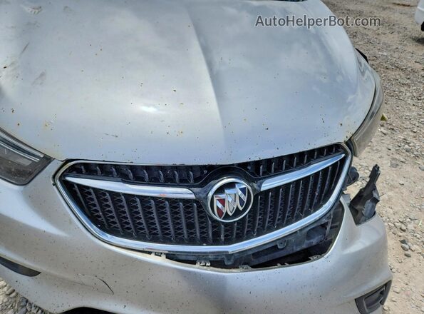 KL4CJESB1HB023948 2017 BUICK ENCORE Silver Rear interior view