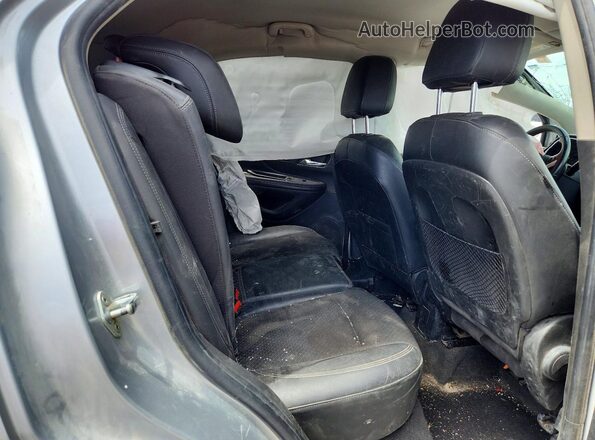 KL4CJESB1HB023948 2017 BUICK ENCORE Silver Rear seats view