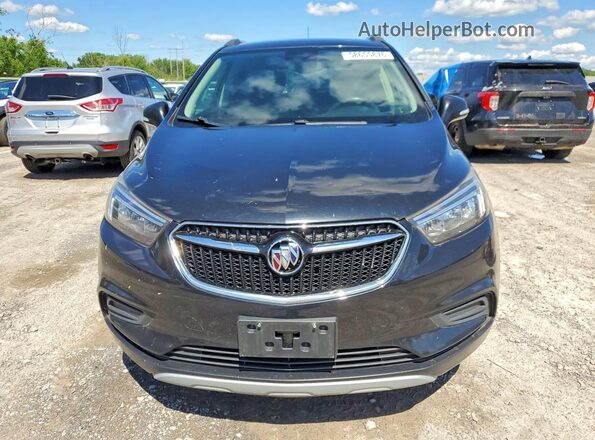 KL4CJESB1HB250671 2017 BUICK ENCORE Black Widok z przodu