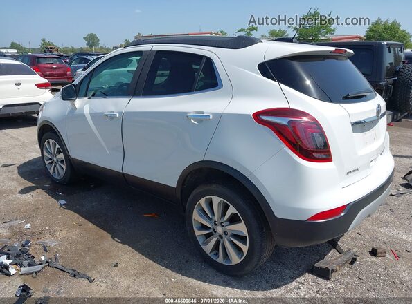 KL4CJESB1JB540883 2018 BUICK ENCORE White Հետևի ձախ