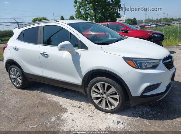 KL4CJESB1JB540883 2018 BUICK ENCORE White Սալոնի հետևի տեսք