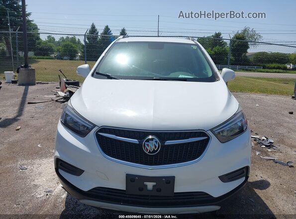 KL4CJESB1JB540883 2018 BUICK ENCORE White Սարքավորումների վահանակի տեսք