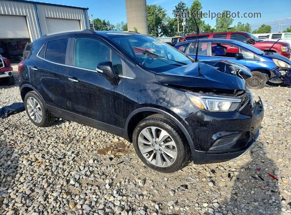 KL4CJESB1KB700813 2019 BUICK ENCORE Черный Передняя правая четверть