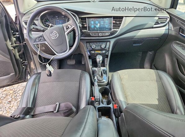 KL4CJESB1KB700813 2019 BUICK ENCORE Черный Вид панели приборов