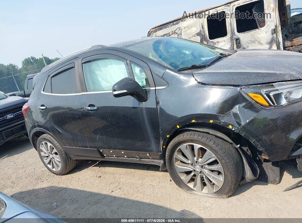 KL4CJESB1KB766102 2019 BUICK ENCORE Black Вид задньої частини салону