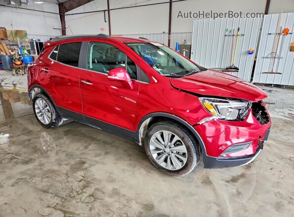 KL4CJESB1KB794742 2019 BUICK ENCORE Maroon Delantero derecho