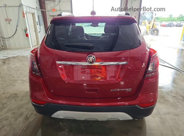 KL4CJESB1KB794742 2019 BUICK ENCORE Maroon Vista trasera