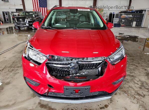 KL4CJESB1KB794742 2019 BUICK ENCORE Maroon Vista frontal