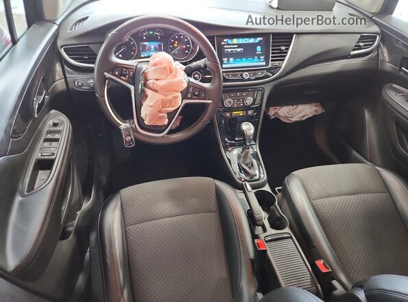 KL4CJESB1KB794742 2019 BUICK ENCORE Maroon Vista del salpicadero