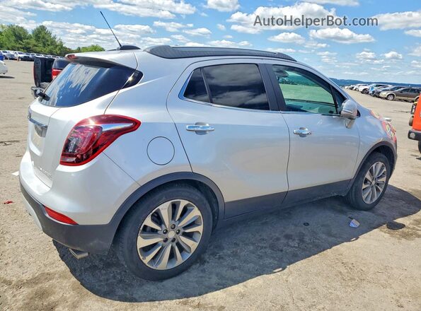 KL4CJESB1KB884554 2019 BUICK ENCORE Silver Trasero derecho