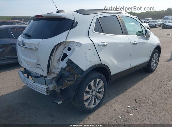 KL4CJESB1KB948107 2019 BUICK ENCORE Белый Задняя правая четверть