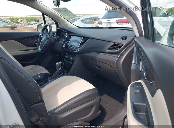 KL4CJESB1KB948107 2019 BUICK ENCORE Белый Вид салона спереди