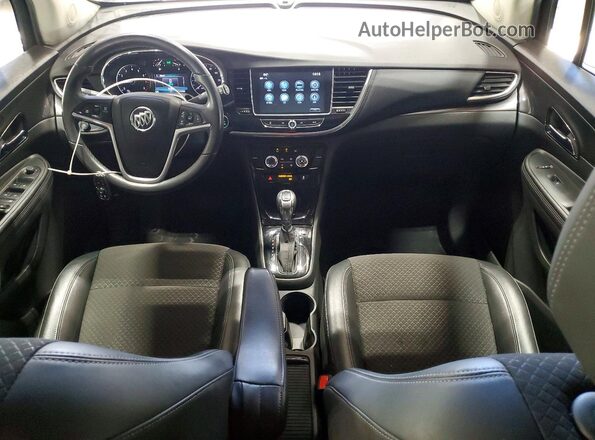 KL4CJESB1MB341000 2021 BUICK ENCORE White Widok deski rozdzielczej