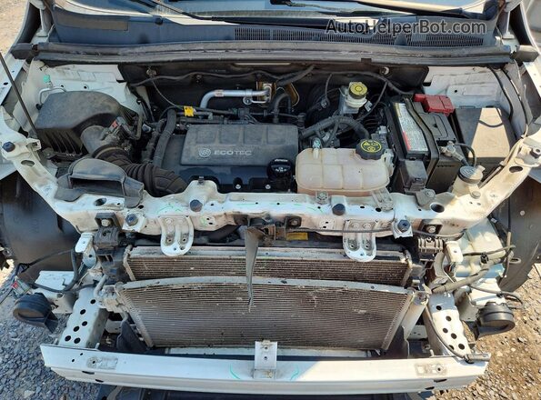KL4CJESB2HB082569 2017 BUICK ENCORE White Engine compartment view