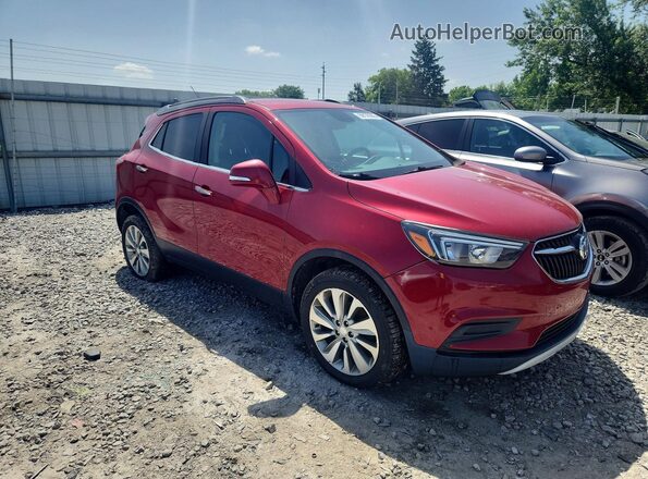 KL4CJESB2HB159487 2017 BUICK ENCORE Red Delantero derecho