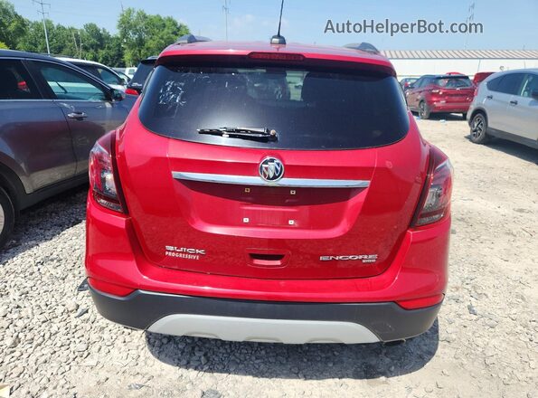 KL4CJESB2HB159487 2017 BUICK ENCORE Red Vista trasera