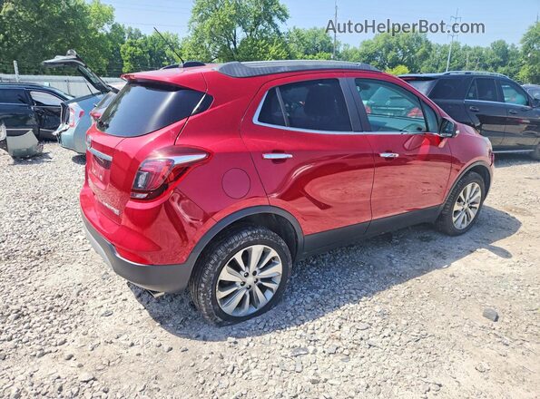 KL4CJESB2HB159487 2017 BUICK ENCORE Red Trasero derecho