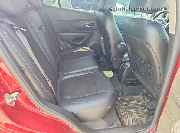 KL4CJESB2HB159487 2017 BUICK ENCORE Red Vista interior trasera