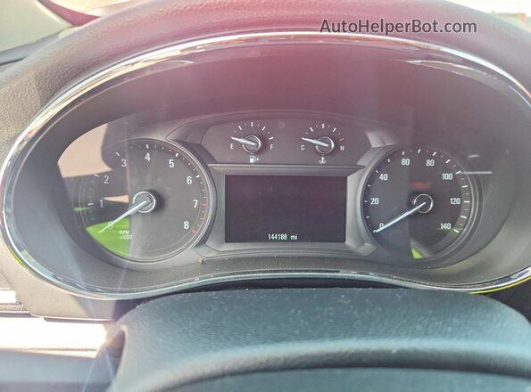 KL4CJESB2HB159487 2017 BUICK ENCORE Red Vista del cuadro de instrumentos