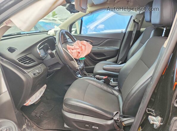 KL4CJESB2HB248704 2017 BUICK ENCORE Черный Вид салона спереди