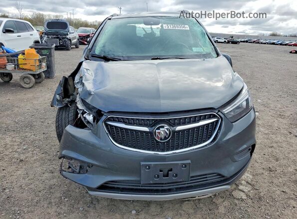 KL4CJESB2JB590756 2018 BUICK ENCORE Gray Front view