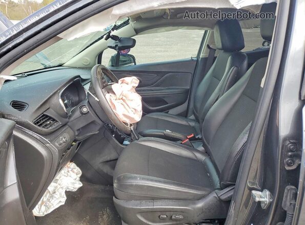 KL4CJESB2JB590756 2018 BUICK ENCORE Gray Front interior view