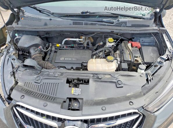 KL4CJESB2JB590756 2018 BUICK ENCORE Gray Engine compartment view