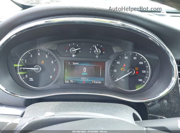 KL4CJESB2KB795589 2019 BUICK ENCORE Gray უკანა სავარძლების ხედი