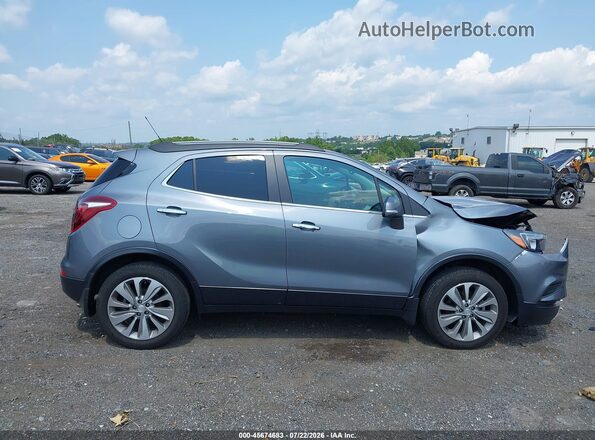 KL4CJESB2KB795589 2019 BUICK ENCORE Gray უკანა სალონის ხედი