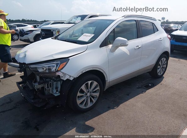 KL4CJESB3KB723929 2019 BUICK ENCORE White Передня ліва чверть