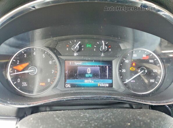 KL4CJESB3KB813873 2019 BUICK ENCORE Gray Widok zestawu wskaźników