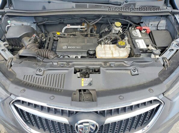 KL4CJESB3KB813873 2019 BUICK ENCORE Gray Widok komory silnika