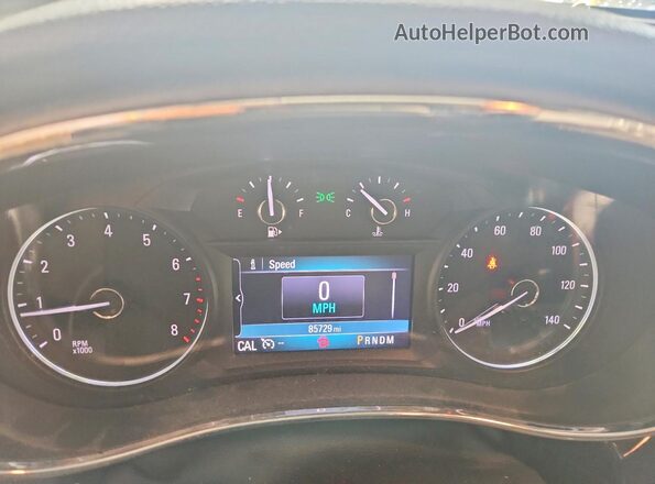 KL4CJESB3LB032059 2020 BUICK ENCORE White Vista del cuadro de instrumentos