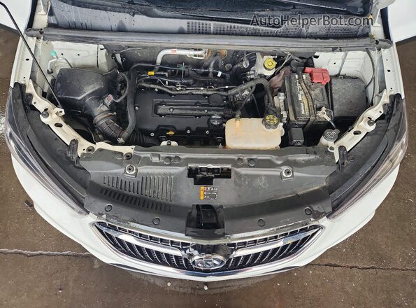 KL4CJESB3LB032059 2020 BUICK ENCORE White Vista interior trasera