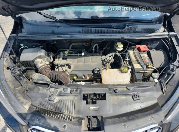 KL4CJESB3LB065076 2020 BUICK ENCORE Black ძრავის განყოფილების ხედი