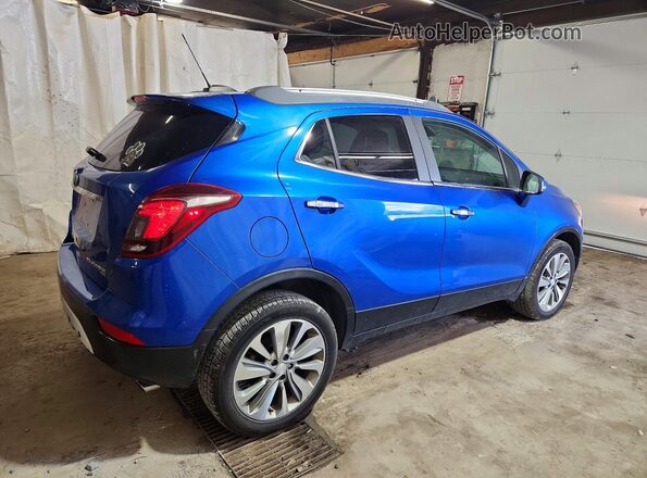 KL4CJESB4HB154792 2017 BUICK ENCORE Blue Задня права чверть