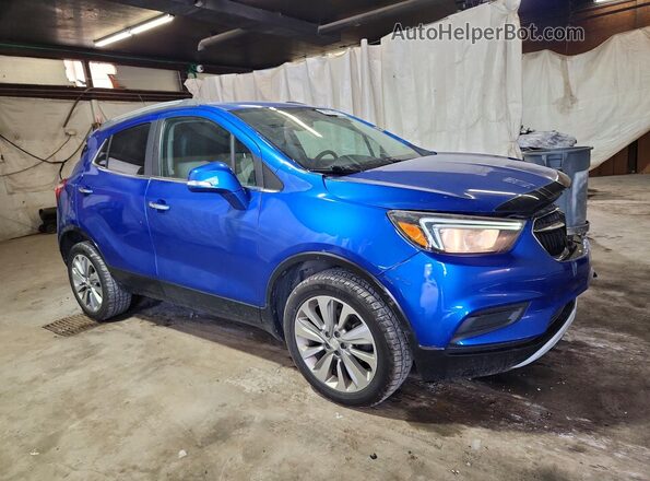 KL4CJESB4HB154792 2017 BUICK ENCORE Blue Передня права чверть